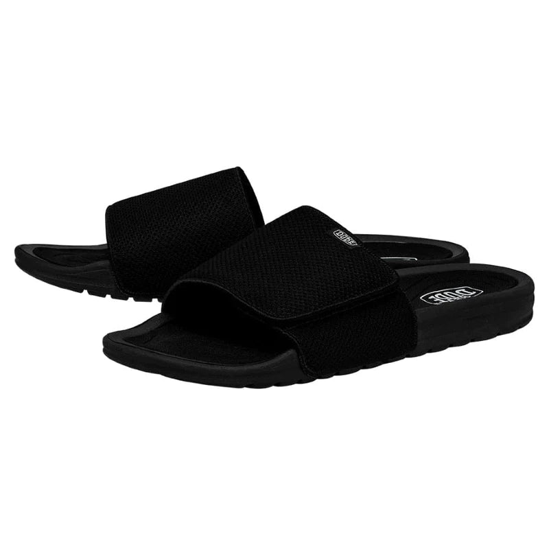 Hey Dude Black Adjustable Strap Sandals Size 13 Amazon.com | HEYDUDE Men main image 2