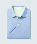 Southern Shirt Grayton Heather Polo - Nimbus