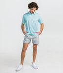 Southern Shirt Heather Madison Stripe Polo - Bermuda