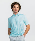 Southern Shirt Heather Madison Stripe Polo - Bermuda