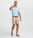 Southern Shirt New Folly Pique Polo - Sky Blue