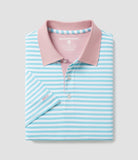 Southern Shirt New Folly Pique Polo - Sky Blue