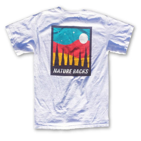 Nature Back MOON TEE SS